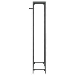 Walplus Wine Rack For 27 Bottles Black 34X18X100 Cm Wrought Iron - thumbnail 4