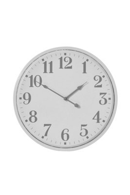 Aubrey Metal Wall Clock, Modern, Minimalist, Industrial Decor - image 1