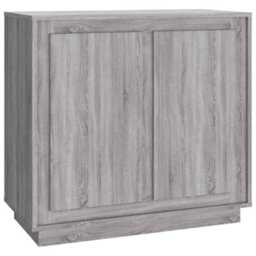 Vidaxl Sideboard Grey Sonoma 80X34X75 Cm Engineered Wood - thumbnail 2