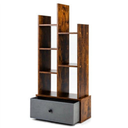 Open Storage Wood Bookcase Organizer - thumbnail 2