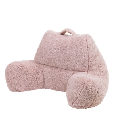 Icon Cuddle Cushion, Berber, Set Of 2 - Frozen Light Pink - image 1