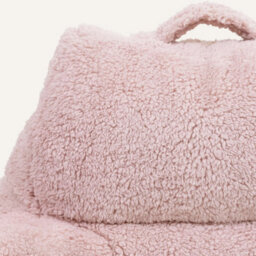 Icon Cuddle Cushion, Berber, Set Of 2 - Frozen Light Pink - thumbnail 6