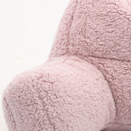 Icon Cuddle Cushion, Berber, Set Of 2 - Frozen Light Pink - thumbnail 7