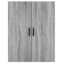 Berkfield Wall Mounted Cabinet Grey Sonoma 69.5X34X90 Cm - thumbnail 7