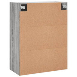 Berkfield Wall Mounted Cabinet Grey Sonoma 69.5X34X90 Cm - thumbnail 9
