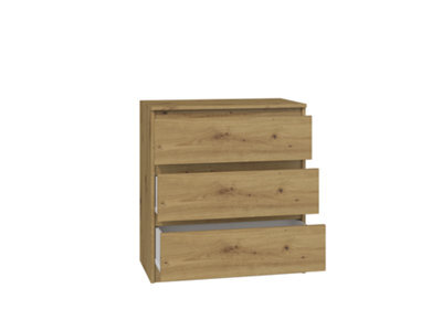 M3 Malwa Chest Of Drawers Artisan Oak - image 1