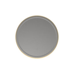 Royal Bathrooms Capri 800 X 800mm Round Front Lit Led Framed Bathroom Led Mirror With Demister Pad - Brushed Brass - thumbnail 3