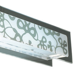 Luminosa Lighting Luminosa Euphoria Semi Flush 2 Light T5, Polished Chrome, Opal White Glass, Not Led, Cfl Compatible - thumbnail 9