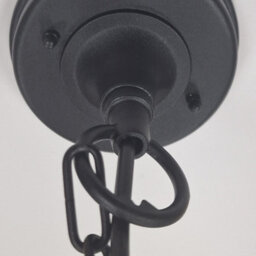 Luminosa Lighting Elstead Chapel Outdoor Pendant Ceiling Light, Black Ip44 - thumbnail 3