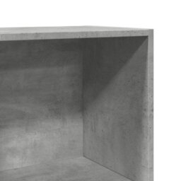 Berkfield Versatile Bookcase Concrete Grey 40X30X114 Cm Engineered Wood - thumbnail 7