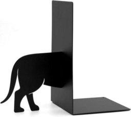 CKB Ltd Set Of 2 Sausage Dog Bookends, Cute 3D Dachshund Book Ends For Shelves - thumbnail 4