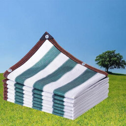 White 2X3M Rectangular Shade Sail With Eyelets - thumbnail 6