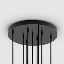 Houseof Frosted Shade Opal Ball Cluster Ceiling Light - Charcoal Grey Black - thumbnail 6