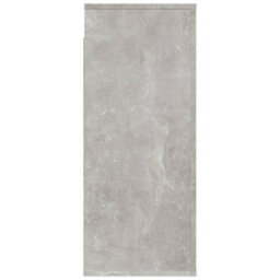 Berkfield Wall Cabinet Concrete Grey 80X33X80 Cm Engineered Wood - thumbnail 4
