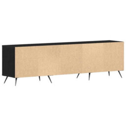 Walplus Tv Cabinet Black Oak 150 X 30 X 44.5 Cm Engineered Wood - thumbnail 8