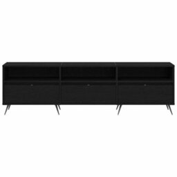 Walplus Tv Cabinet Black Oak 150 X 30 X 44.5 Cm Engineered Wood - thumbnail 6