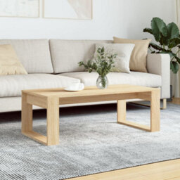 Berkfield Coffee Table Sonoma Oak 102X50X35 Cm Engineered Wood - thumbnail 1