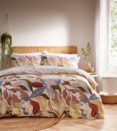 Furn. Amarosa Abstract Floral Reversible Duvet Cover Set - thumbnail 2