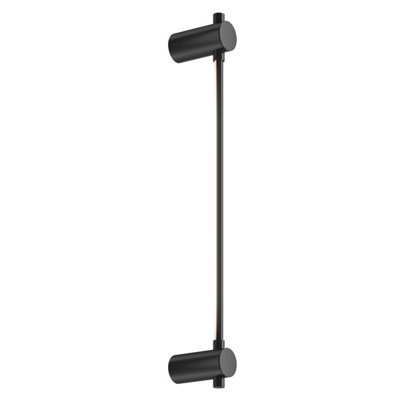 Luminosa Lighting Luminosa Maytoni Rotta Modern Integrated Led Wall Lamp Black, 400Lm, 3000K - image 1