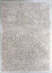 Loomed Beige Thick Soft Shaggy Area Rug 200X290Cm - thumbnail 1