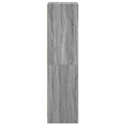 Berkfield Highboard With Glass Door Grey Sonoma 35X37X142 Cm - thumbnail 7