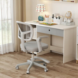 Gainoom Kids Grey Desk Chair Children Study Chair W/adjustable Height - thumbnail 4