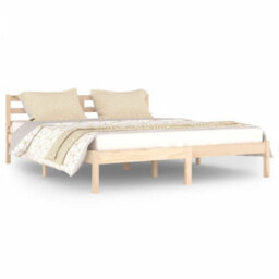 Berkfield Day Bed Solid Wood Pine 160X200 Cm King Size - thumbnail 2