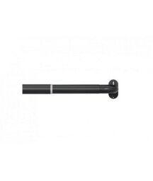 25-28mm Room Darkening Extendable Curtain Pole - Black, 170-300Cm - thumbnail 4