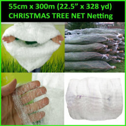 55Cm X 300M Christmas Tree Net Netting Sleeve Hank Xmas Mono-Filament Net Lz55 - thumbnail 2