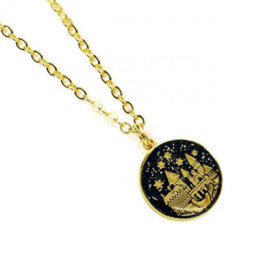 Harry Potter Hogwarts Castle Christmas Bauble Royal Blue/gold (One Size) - thumbnail 4