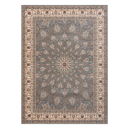 RugsX Carpet Wool Nain Rosette, Frame, 1180/51034 Blue / Beige  200X300 Cm - thumbnail 2