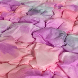 Ohs Filled Seersucker Duvet Cover With Pillowcase Bedding Set, Tie Dye - Double - thumbnail 5