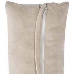 Beliani Left-Hand Chaise Longue Hellnar Velvet Light Beige - thumbnail 7