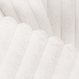 OHS Super Soft Faux Fur Ribbed Throw Fluffy Thick Fleece Bed Blanket - thumbnail 3