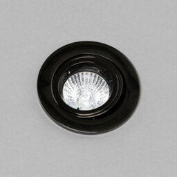 Litecraft 2 Pack Black Chrome Modern Ip20 Fire Rated Adjustable Downlights - thumbnail 4