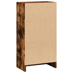 Berkfield Bookcase Smoked Oak 40X24X76 Cm Engineered Wood - thumbnail 6