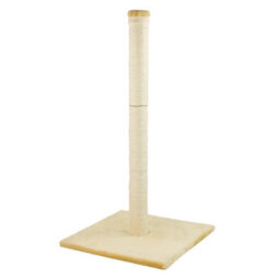 Kct Large Scratching Post For Indoor Cat Kitten Scratcher Scratch 78Cm Beige Pole With Natural Durable Sisal Heavy Duty Compact - thumbnail 5