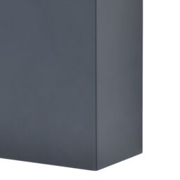 GoodHome Salesian Adjustable Matt Dark Grey Mains-Powered (Wired) Integrated Led Outdoor Double Wall Light 1500Lm - thumbnail 4
