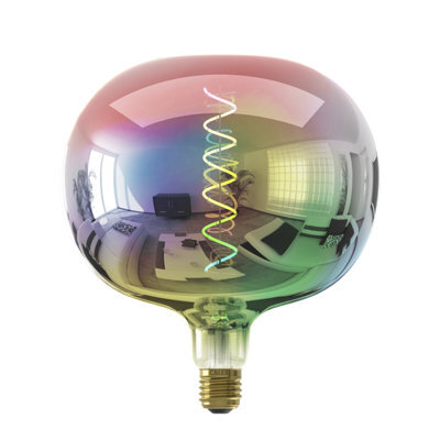 Calex Colours E27 0W 40Lm 360° Opal Ufo Warm White Led Filament Dimmable Filament Light Bulb - image 1
