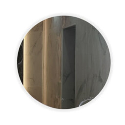 Fino Stone Alcala 60Cm Heated Anti-Fog Round Led Bathroom Mirror - thumbnail 4