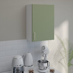Jd Greta Kitchen Wall Unit 500mm Storage Cabinet With Doors And Shelf 50Cm - Sage Green Matt - thumbnail 2