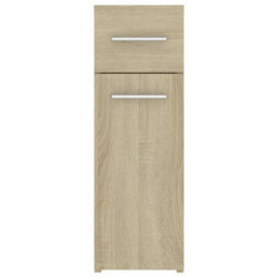 Walplus Apothecary Cabinet Sonoma Oak 20X45.5X60 Cm Engineered Wood - thumbnail 6