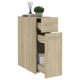 Walplus Apothecary Cabinet Sonoma Oak 20X45.5X60 Cm Engineered Wood - thumbnail 4