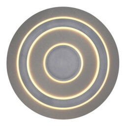 Luminosa Lighting Luminosa Jayden 60Cm Integrated Led Semi Flush Ceiling Light Anthracite Brushed Led 3000K - thumbnail 3