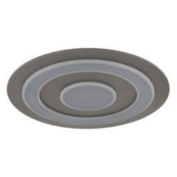 Luminosa Lighting Luminosa Jayden 60Cm Integrated Led Semi Flush Ceiling Light Anthracite Brushed Led 3000K - thumbnail 2