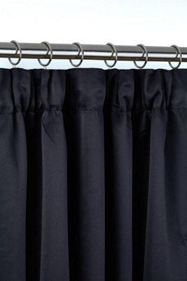 Essential Woven Thermal Blackout Pencil Pleat Curtains - image 1