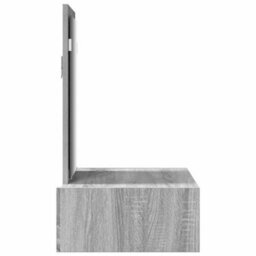 Walplus Dressing Table With Drawer Grey 60 X 40 X 70 Cm Engineered Wood - thumbnail 7