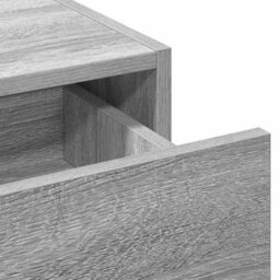 Walplus Dressing Table With Drawer Grey 60 X 40 X 70 Cm Engineered Wood - thumbnail 9
