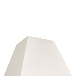 GoodHome Qarnay Cream Fabric Dyed Pyramid Light Shade (D)20Cm - thumbnail 5