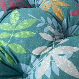 Alfresia Turin Reclining Swing Seat With Alexandra Green Leaf Classic Cushions - thumbnail 6